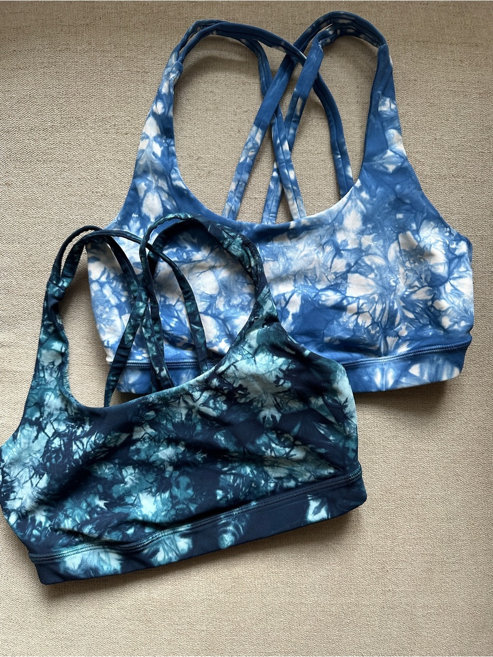 Lululemon Shibori Energy Bras